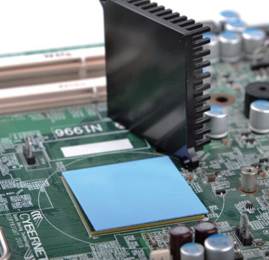 Thermal Conductive Silicone Pad with Adhesive for Thermal Management