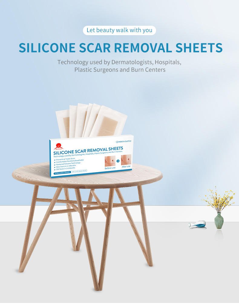 Hot Sale Body Application Silicone Gel Scar Removal Patch Economic Chinese Plaster for Scar Removal