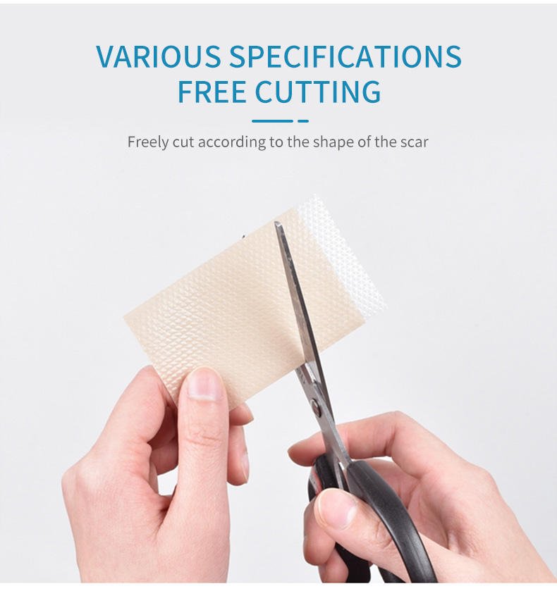 High Quality Reusable Silicone Scar Therapy Gel Tape Competitive Price Removal Patch for Acne Scar Rehabilitation Therapy