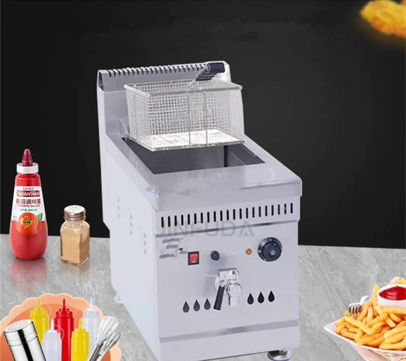 Arrival Hot Sell Arrival Gas Luxury Double Basket 12+12 L Deep Fryer Wholesale Price