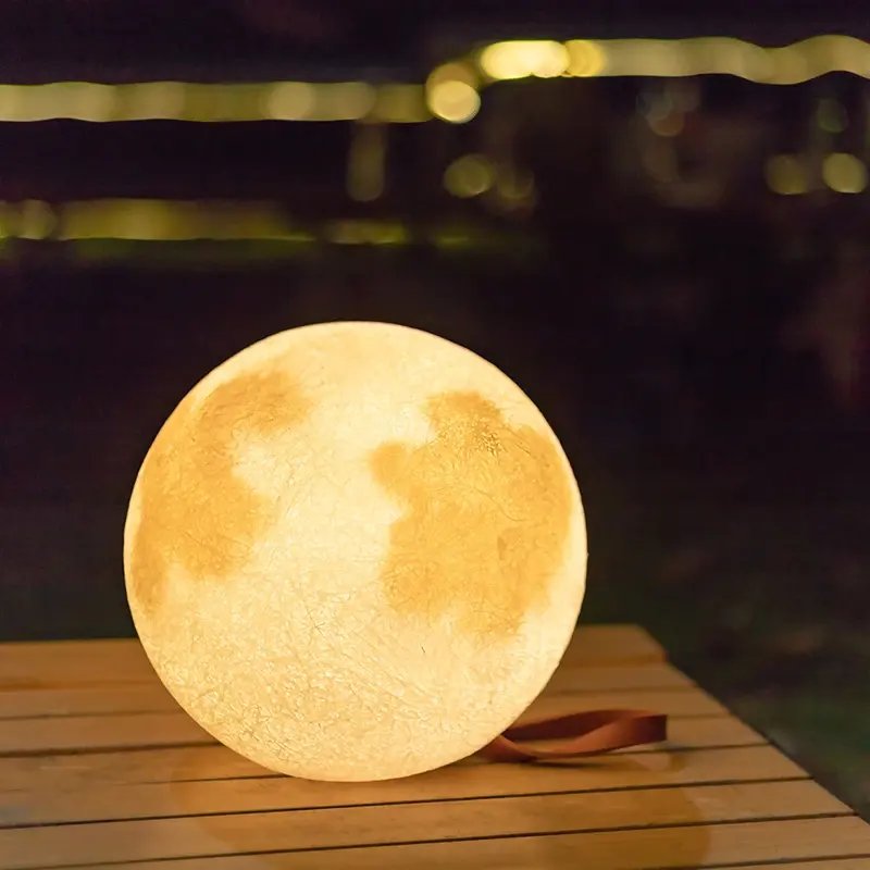 Outdoor LED Lawn Lights Rechargeable Waterproof Camping Garden Balcony Pendant Lighting