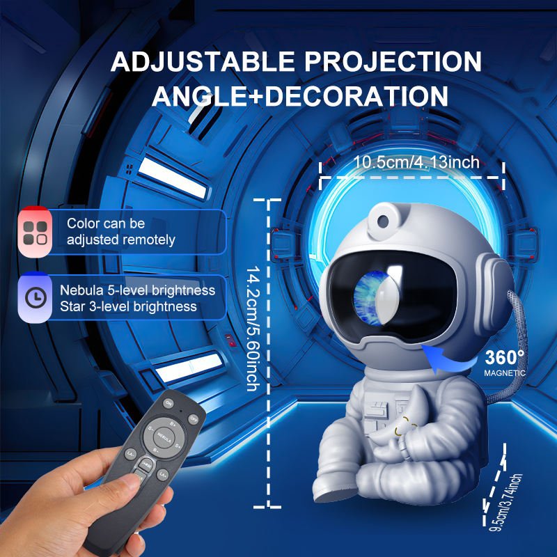 High Quality Cheap Price Astronaut Galaxy Projector Lamp Star Projector Night Light Nebula Atmosphere Light Table Lamp