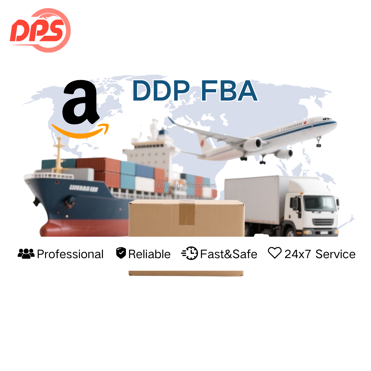 Best Service Sea Shipping LCL Transport Ship Agent China to USA E-commerce FBA with DDP Door Door Service 15-45 Days Insurance