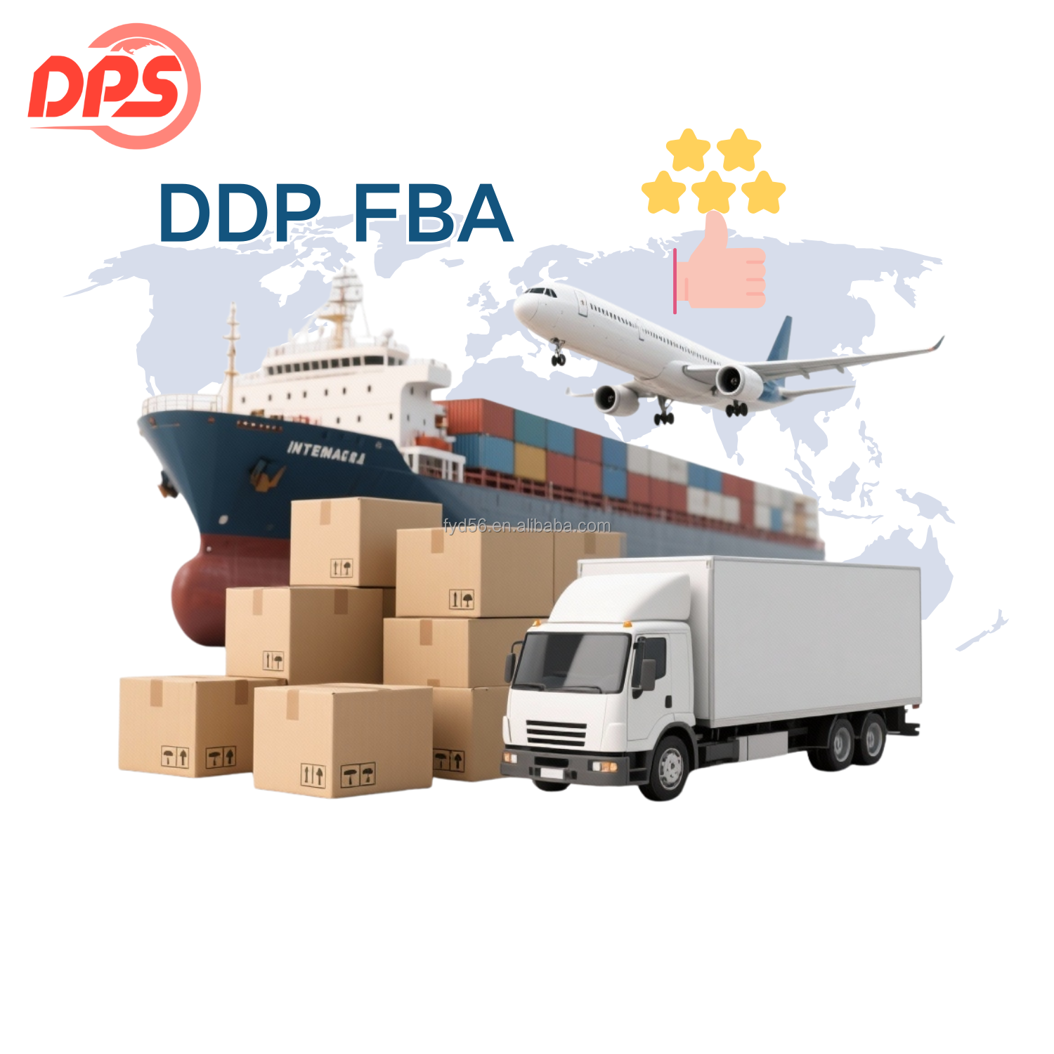 Best Service Sea Shipping LCL Transport Ship Agent China to USA E-commerce FBA with DDP Door Door Service 15-45 Days Insurance