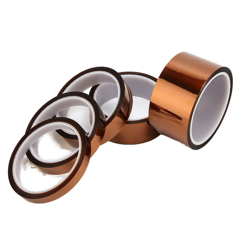 High-Temperature Resistant 300 Polyimide Silicone Adhesive Tape with Fluorosilicone Release Liner for Masking Applications