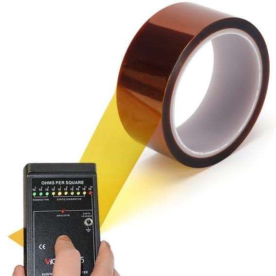 High-Temperature Resistant 300 Polyimide Silicone Adhesive Tape with Fluorosilicone Release Liner for Masking Applications