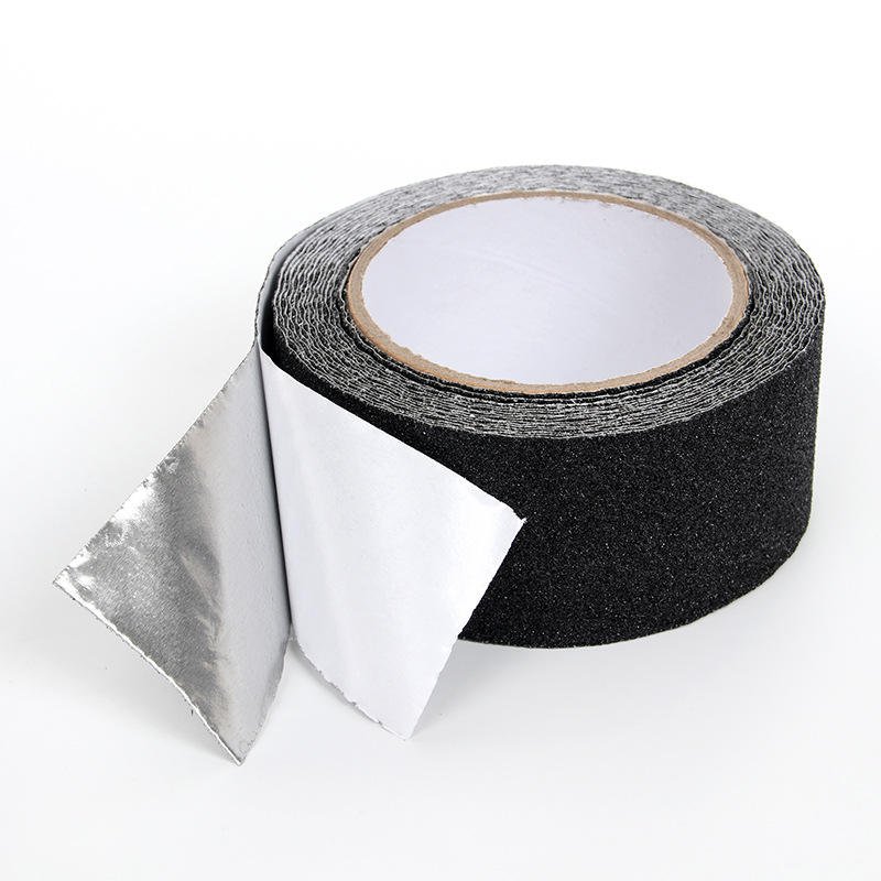 PVC Bath Mat 5cm Width Non-Slip Rubber Acrylic Adhesive Single-Sided Clear Warning Shower Stair Treads Adhesive Paper Film