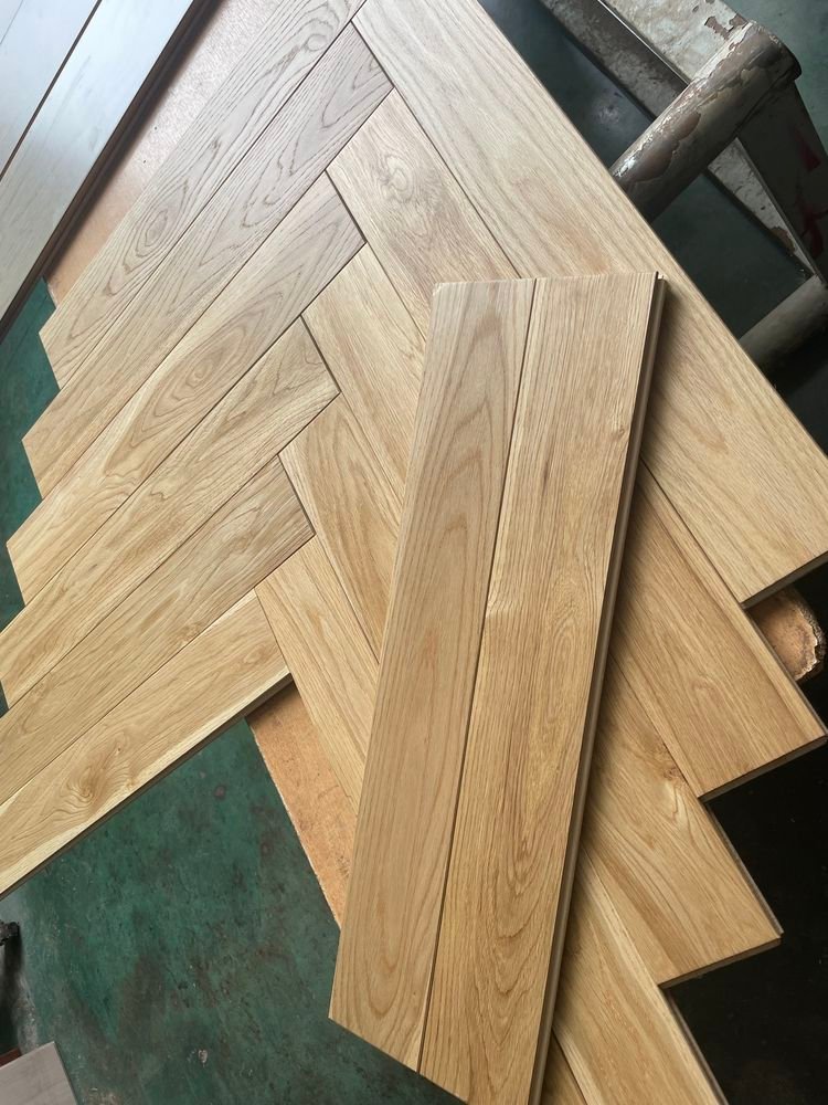 Herringbone Oak Parquetry Commercial Home Decor Wood Flooring Hardwood Engineered Oak Floors