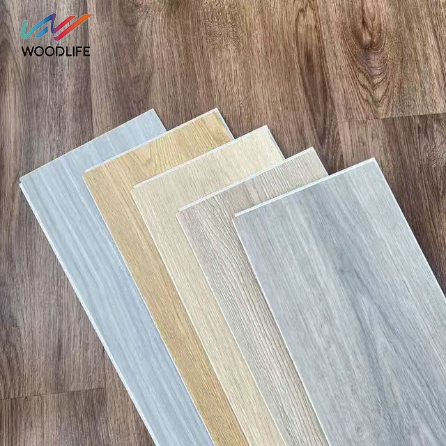 Luxury Click Lock System SPC Vinyl Plank Stone Plastic Composite Flooring Core SPC Hybrid Flooring for Commercial Hotel