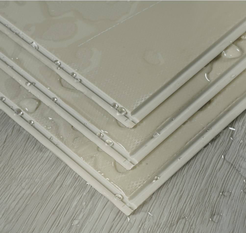 Luxury Click Lock System SPC Vinyl Plank Stone Plastic Composite Flooring Core SPC Hybrid Flooring for Commercial Hotel