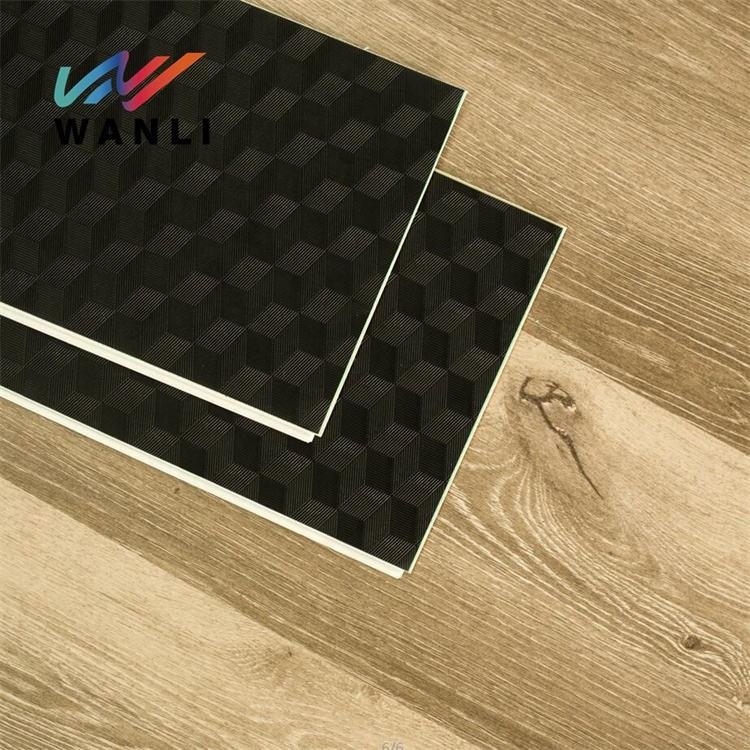 Luxury Click Lock System SPC Vinyl Plank Stone Plastic Composite Flooring Core SPC Hybrid Flooring for Commercial Hotel