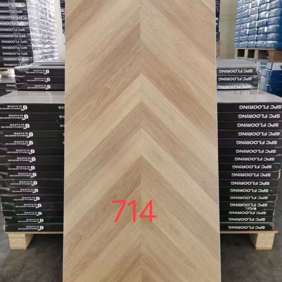 Factory Wood Look Click Waterproof Luxury Lvt/spc/wpc Rubber Vinyl Pvc Plank Plastic Flooring Tile Price