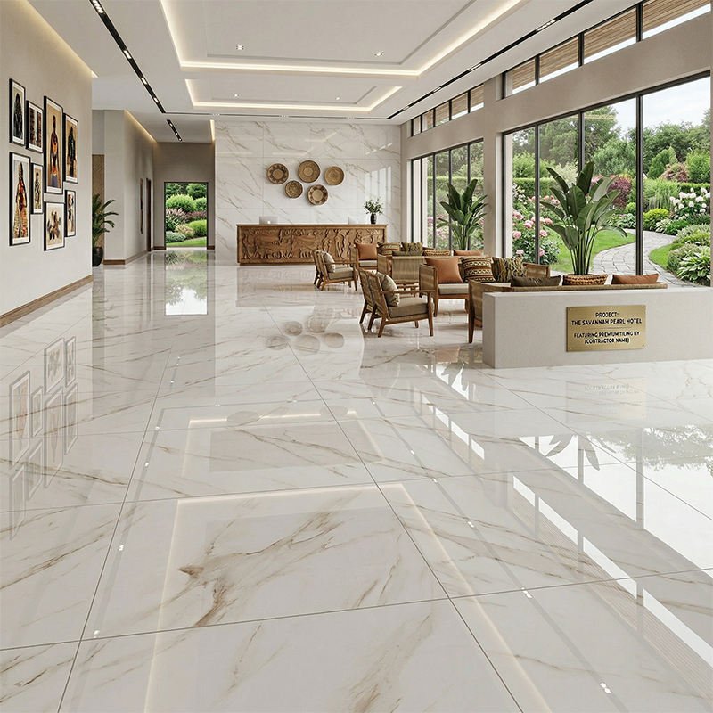 Supplier Best Price Home White Flower 600x600 Glazed Porcelain Vitrified Floor Ceramic Glazed Tile