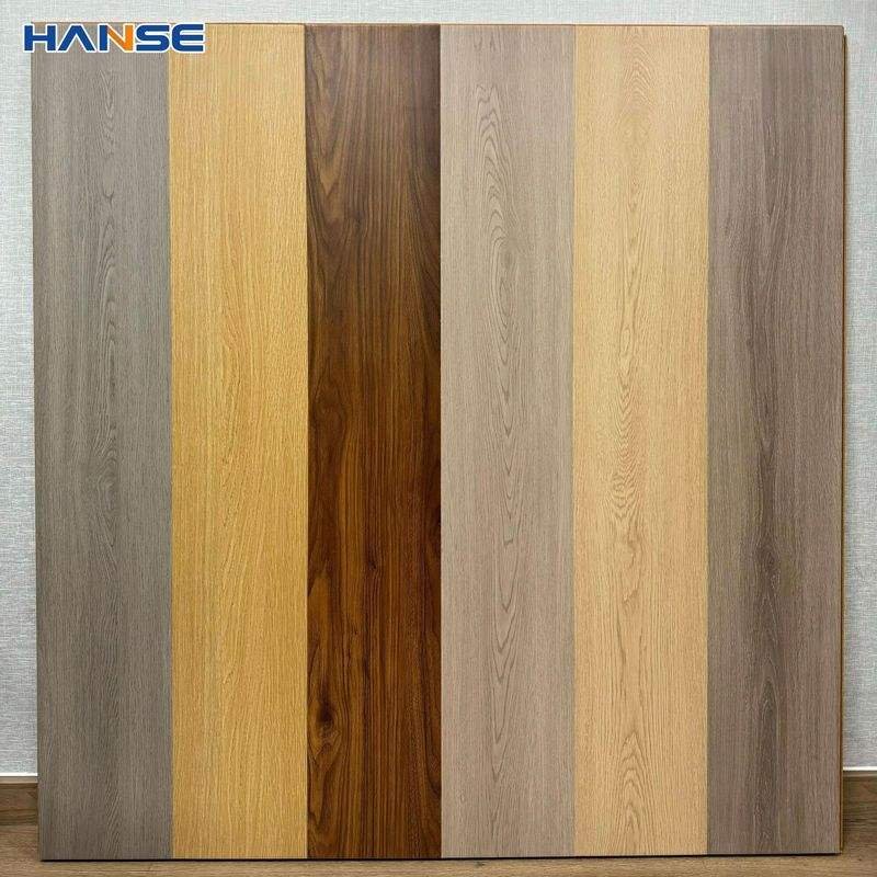 CE Certified Modern 3 Layer SPC High Gloss Waterproof Laminate Flooring Easy Install Wood Look Click Lock System Living Room