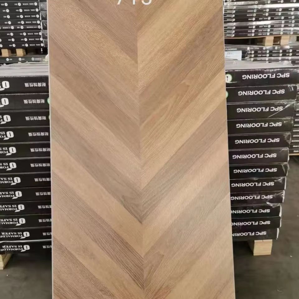 Factory Wood Look Click Waterproof Luxury Lvt/spc/wpc Rubber Vinyl Pvc Plank Plastic Flooring Tile Price