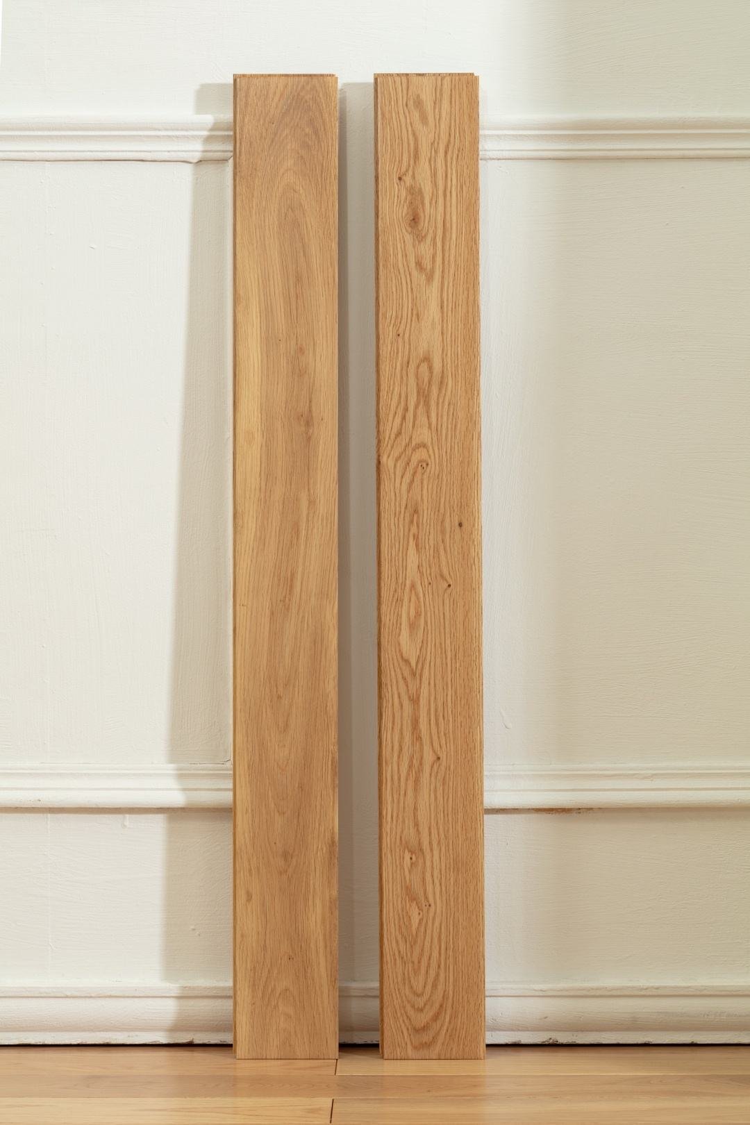 European White OAK Engineer Hardwood Flooring for Living Room Mountain Grain Staggered Random Length Hardwood Flooring