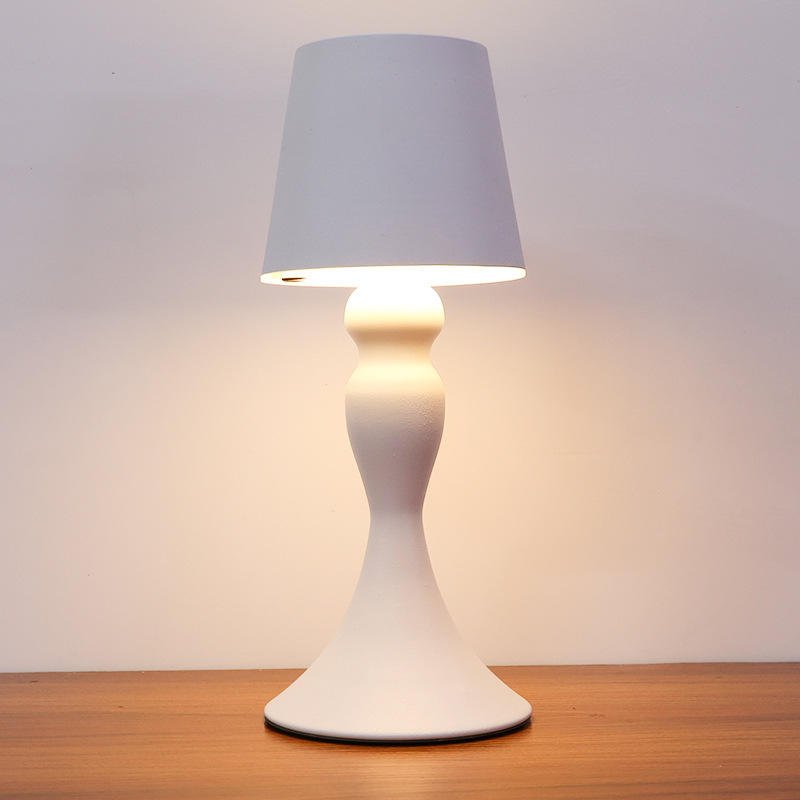 Led Decorative Table Lamp Battery Operated Bedroom Bedside Sleep Touch Dimming Night Lamp
