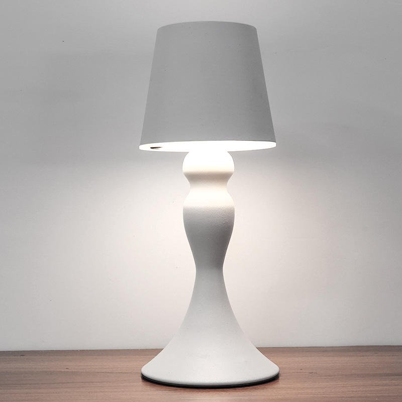 Led Decorative Table Lamp Battery Operated Bedroom Bedside Sleep Touch Dimming Night Lamp