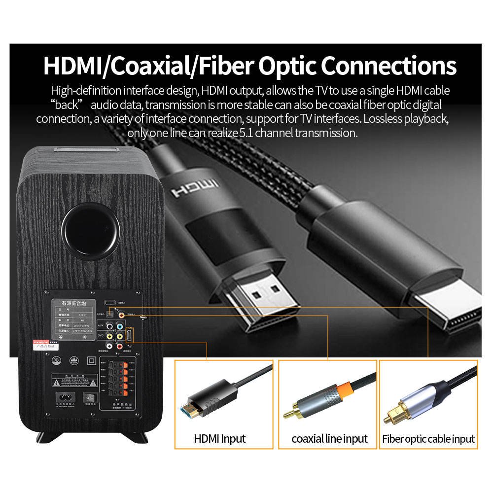 5.1 Mini Home Theater Speaker System BT Karaoke Wireless Microphone Amplifier Combination Surround Speaker Home Theatre System