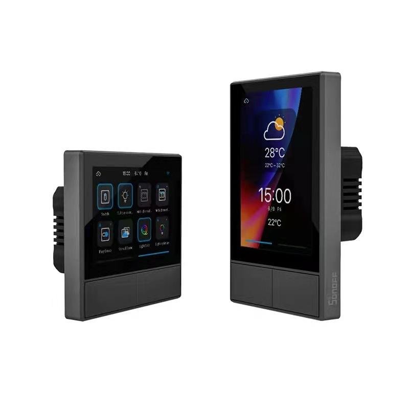 All-in-One Smart Scene Wall Switch EU/US Wifi Smart Thermostat Display Alexa Google Home Compatible Zigbee PC