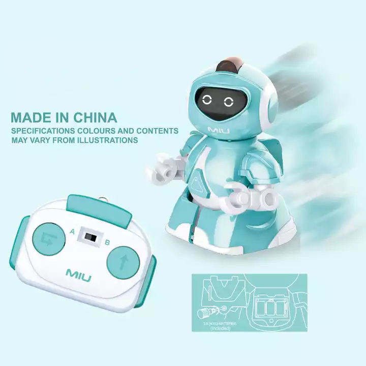 High Quality Cute Electric Intelligent Educational Smart Interactive Talking Remote Control Mini Robot Toys