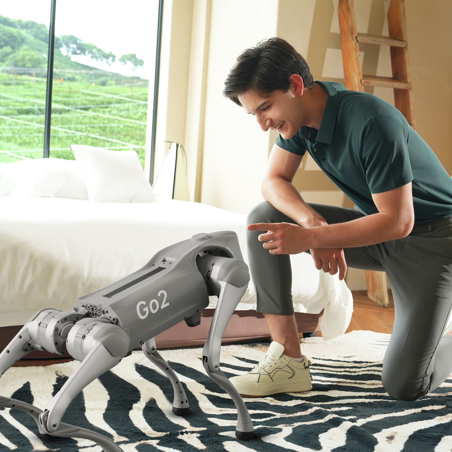 Unitree Go2 Pro Intelligent 4-Legged Design Dog Robot Electronic Smart Robot Companion AI Robot