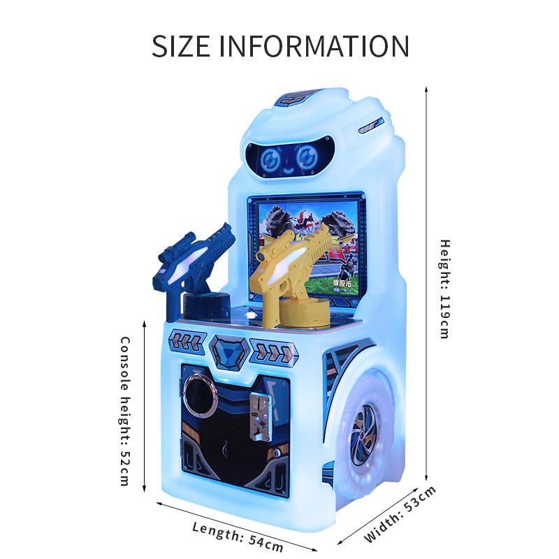 Racing Car. the Colorful Coin-operated Children's Amusement Facilities and Game Machines of the Shooting Game Machine.