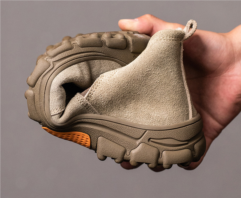 High-Demand Winter Suede Safety Shoes for Midsole Rubber Sole Anti-Smash Construction Site Heat-Resistant Welding Footwear