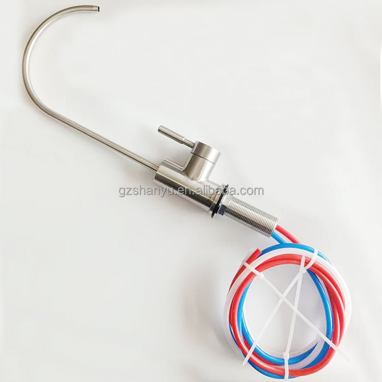 Kitchen Reverse Osmosis Water Filter Faucet Alkaline Ionizer Machine Accessories Three Tube Non-Pressure Faucet for Household