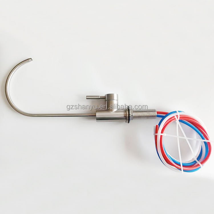 Kitchen Reverse Osmosis Water Filter Faucet Alkaline Ionizer Machine Accessories Three Tube Non-Pressure Faucet for Household