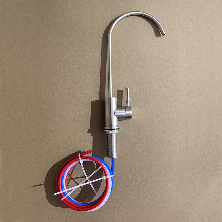 Alkaline Water Drinking Machine Ionizer Faucet 3-Connection Ports Reverse Osmosis RO Water Filtration Pressure-Free Faucet