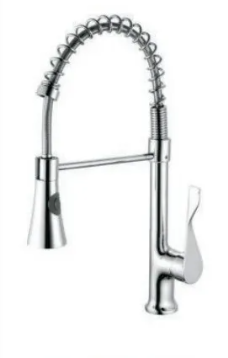 Modern Single Handle Brass Kitchen Faucet Ceramic Valve Core Single Deck Mounted Contemporary Chrome Design Thermostatic Control