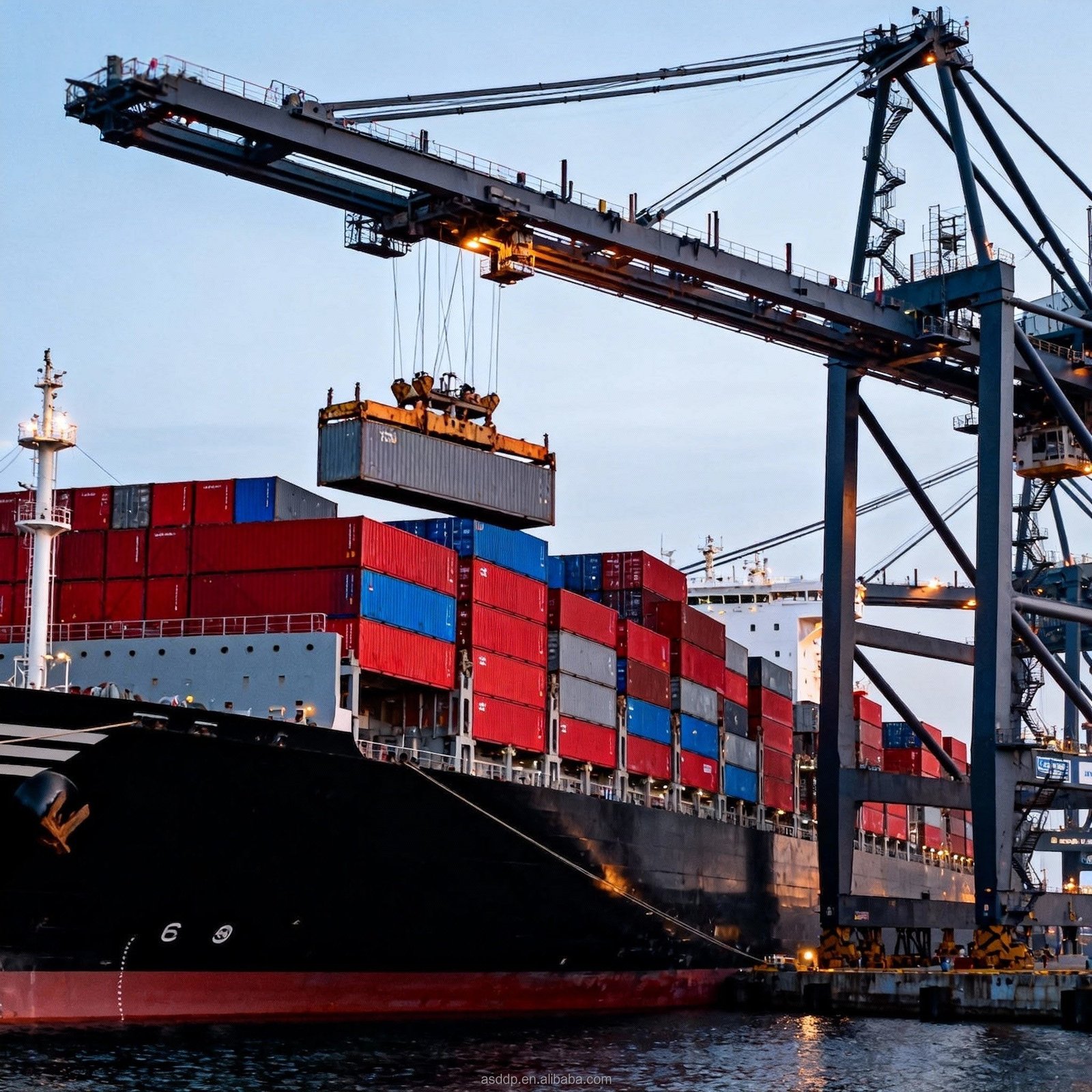 DDP Logistics Door-to-Door Sea Freight Forwarder Service DHL Shipping Agent for Worldwide USA Missouri LCL+Express Logistics