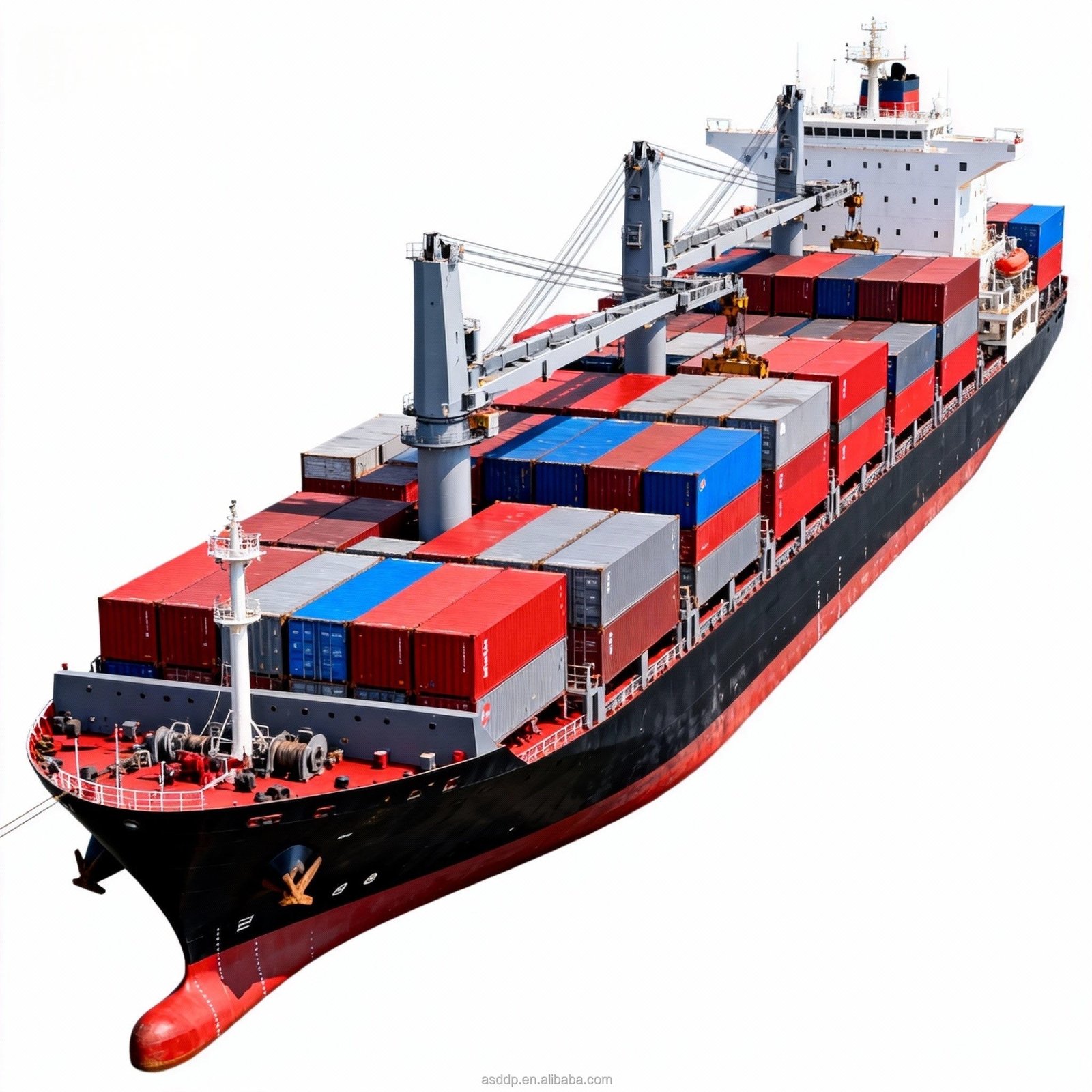 DDP Logistics Door-to-Door Sea Freight Forwarder Service DHL Shipping Agent for Worldwide USA Michigan LCL+Express Logistics