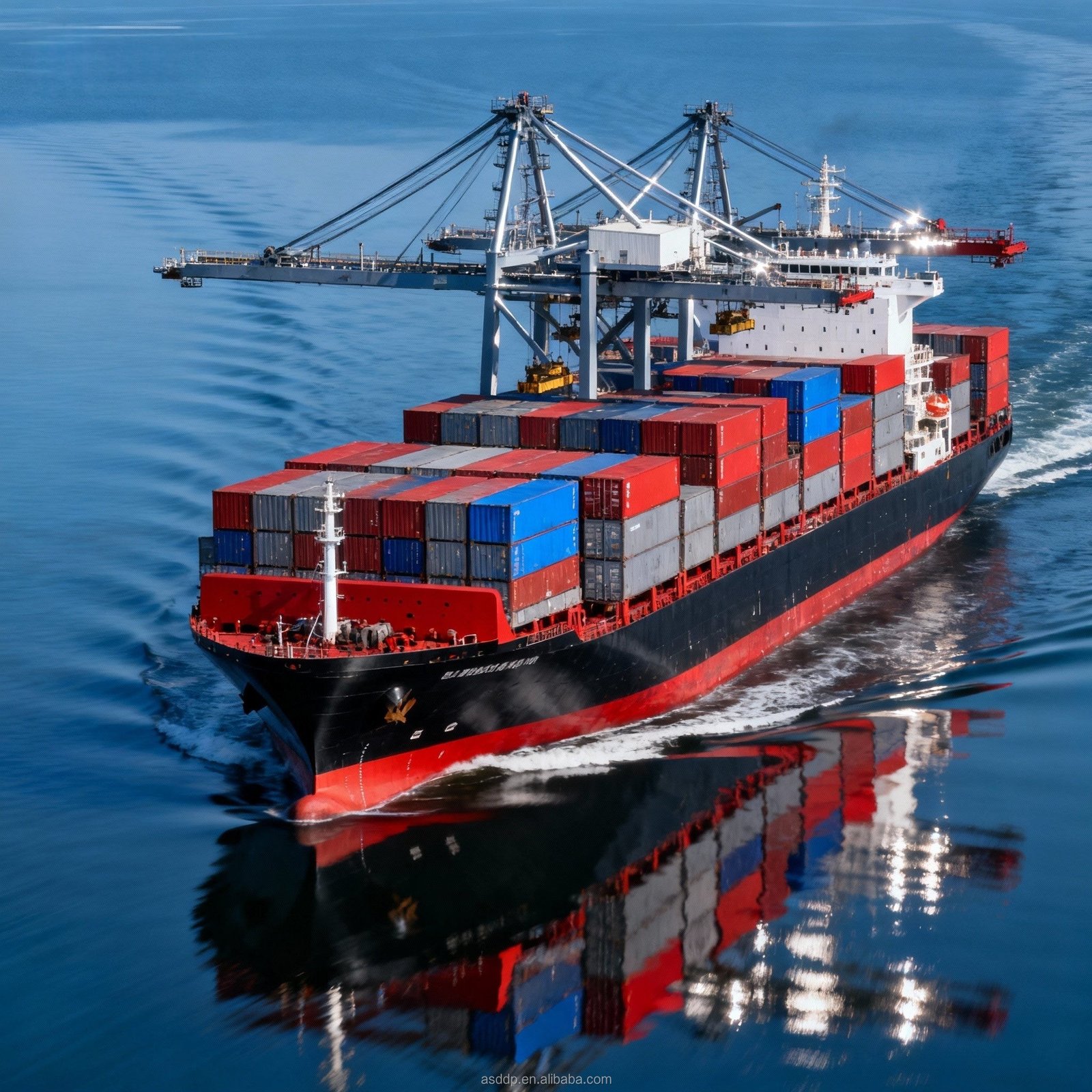 DDP Logistics Door-to-Door Sea Freight Forwarder Service DHL Shipping Agent for Worldwide USA Michigan LCL+Express Logistics