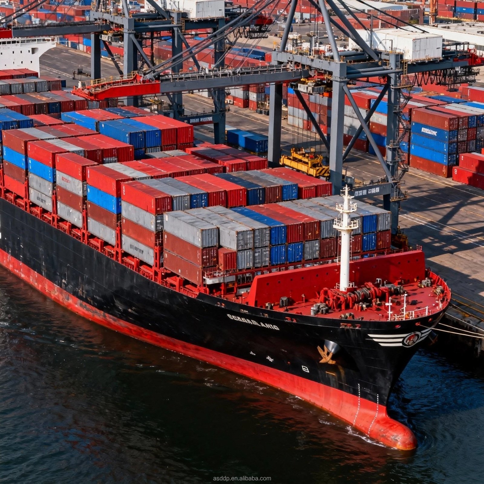 DDP Logistics Door-to-Door Sea Freight Forwarder Service DHL Shipping Agent for Worldwide USA Michigan LCL+Express Logistics