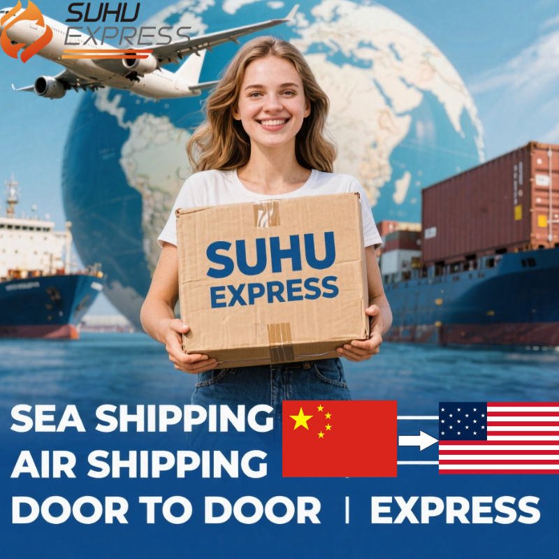 Alibaba Verified SUHU EXPRESS Amazon FBA Door DDP Shipping China USA Express Dangerous Goods Handling 8-15 Days Transit 24/7