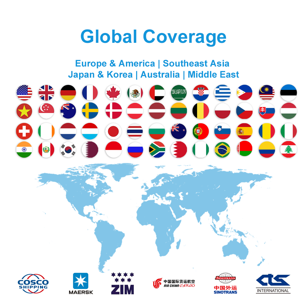 China Ocean Shipping Container Freight Forwarder Break Bulk Intermodal Shipping 20ft 40ft Short Distance Logistics Agent