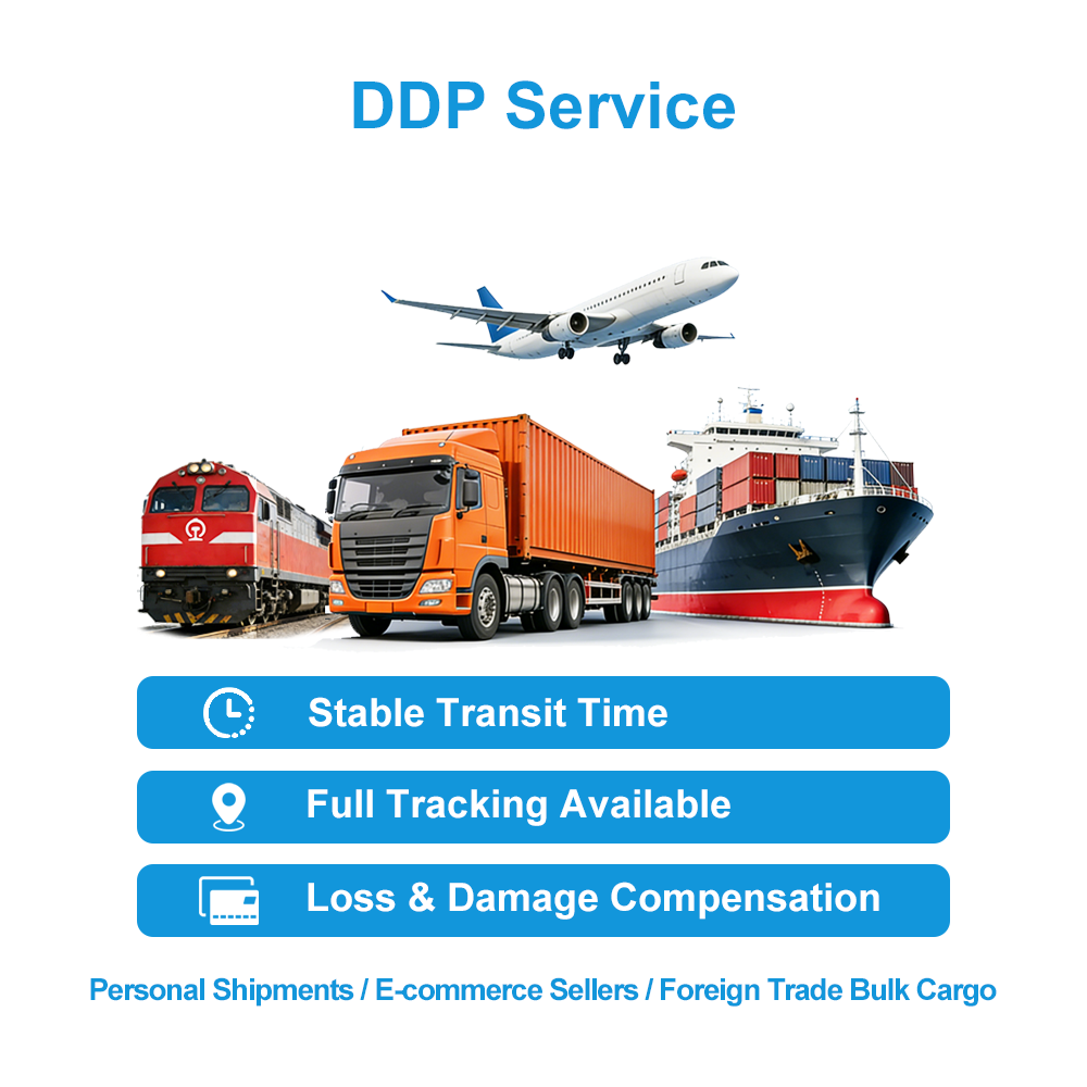 China Sea Shipping Freight Forwarding Safe Efficient DDP Customs Clearance Tax Inclusive Short Distance Transportation Service