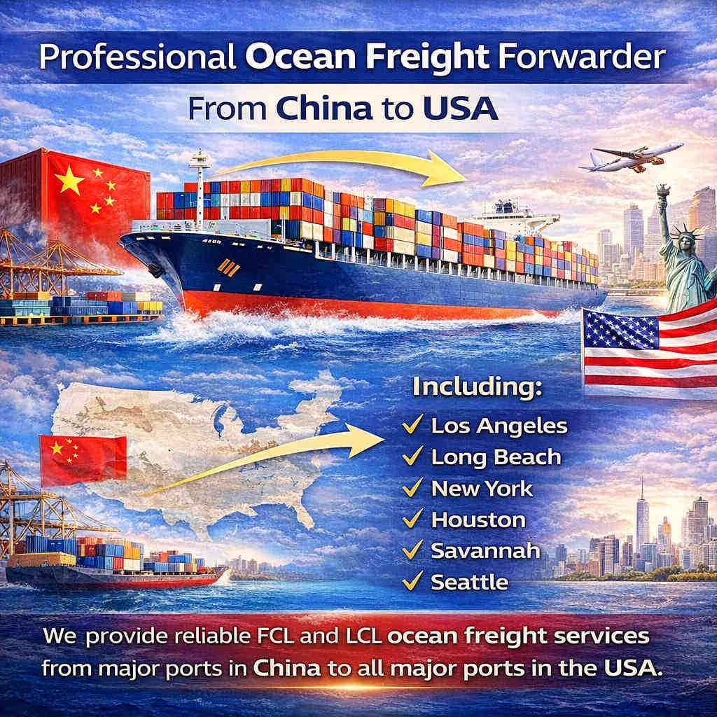 FCL Ocean Freight From Shanghai to Los Angeles | Door-to-Door & Customs Clearance
