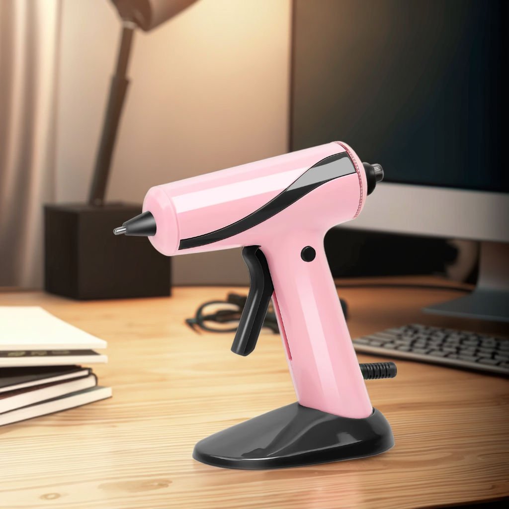 25W Electric Power Mini Glue Gun Kit High Temperature Fast Preheating Rechargeable Cordless Hot Melt Glue Gun Glue Stick