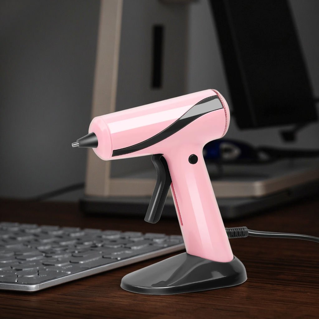 25W Electric Power Mini Glue Gun Kit High Temperature Fast Preheating Rechargeable Cordless Hot Melt Glue Gun Glue Stick