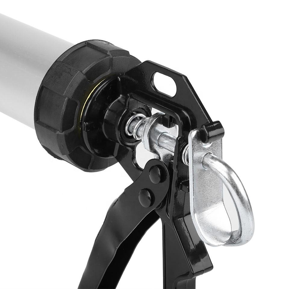 600ml Heavy Duty Aluminum Caulking Gun Professional Silicone Sealant 100% Purity Long Term Stable Performance Essential Home