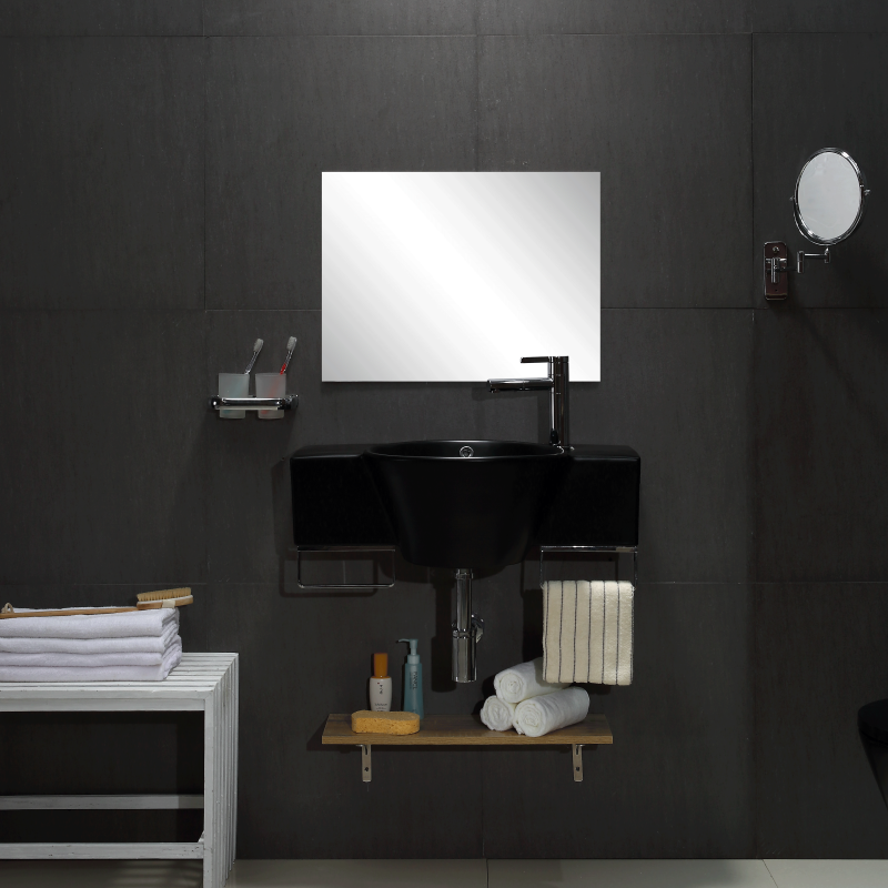 High Quality Modern-Type Ceramic Hand Wash Basin with Drainer for Bathroom Use