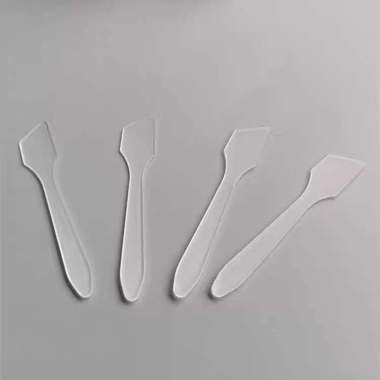 Transparent White PP Small Scraper Thermal Conductive Silicone Heat Dissipation Silicone Gel Application Spatula MY-100