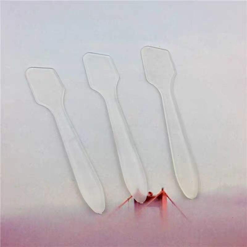 Transparent White PP Small Scraper Thermal Conductive Silicone Heat Dissipation Silicone Gel Application Spatula MY-100