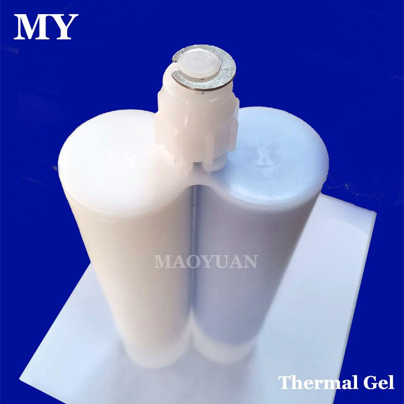 2W 3W 4W 5W 6W 2 Part Component Thermal Conductivity Silica Gel Pad for New Energy Vehicle, Battery