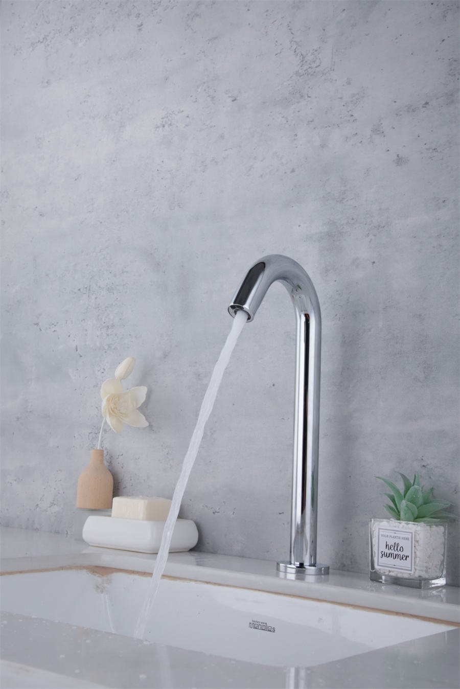 High Quality Sensor Fablack Hotel Touch-less Intefaucett Water Save Tap Automatic Smart Faucet Sensor Faucet 1 Mm Chrome Modern