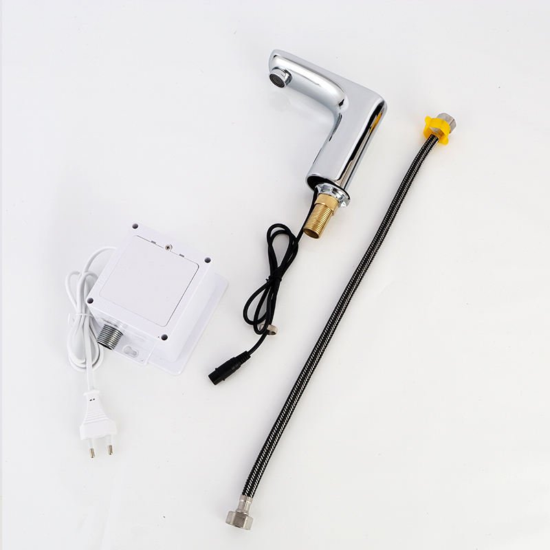 Brass Smart Automatic Touchless Bathroom Sense Water Faucets with Motion Sensor Basin Faucet