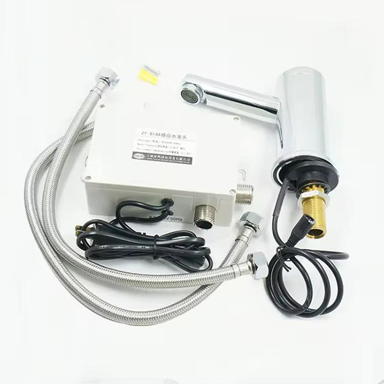 HLK Automatic Induction Sink Faucet Touchless Hot & Cold Bathroom Faucet for Bedroom Household Sink